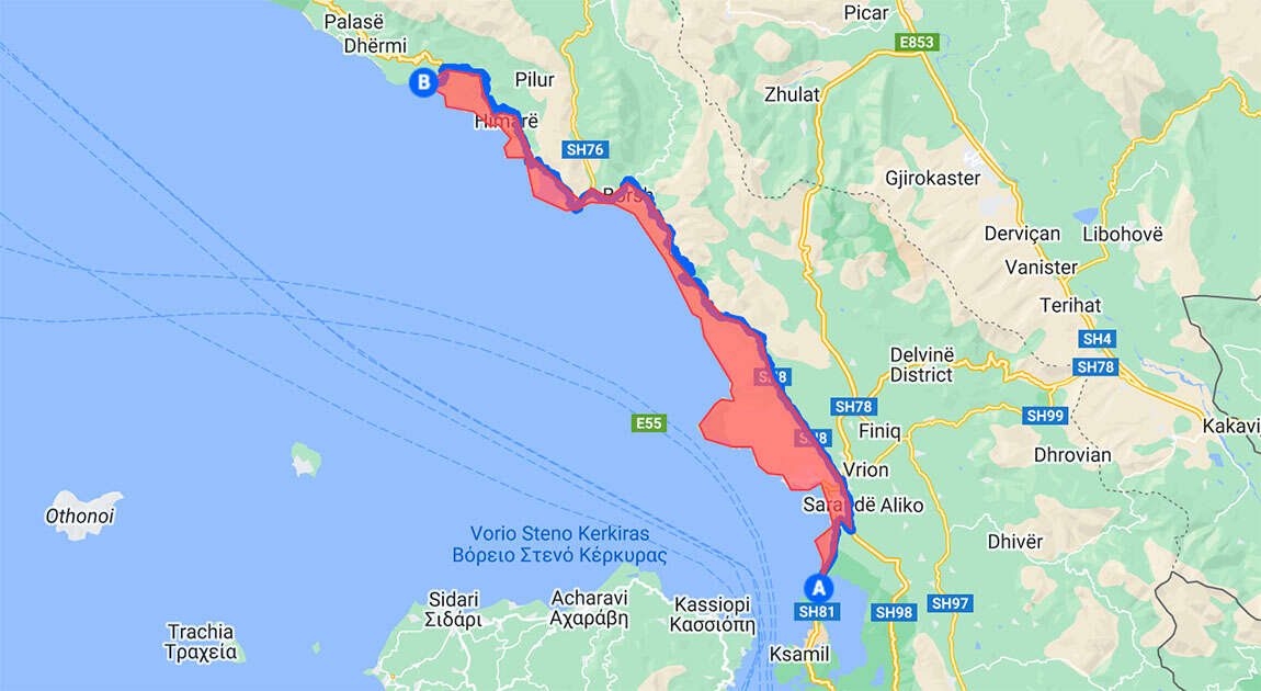 Southern beach access