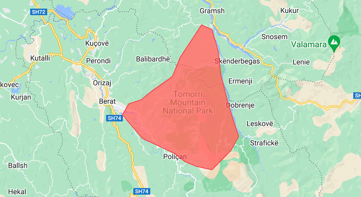 Tomorri Mountain National Park